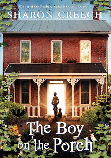 boy on the porch